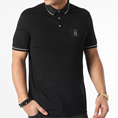 Polo Manches Courtes 8NZFPQ-ZJH4Z Noir