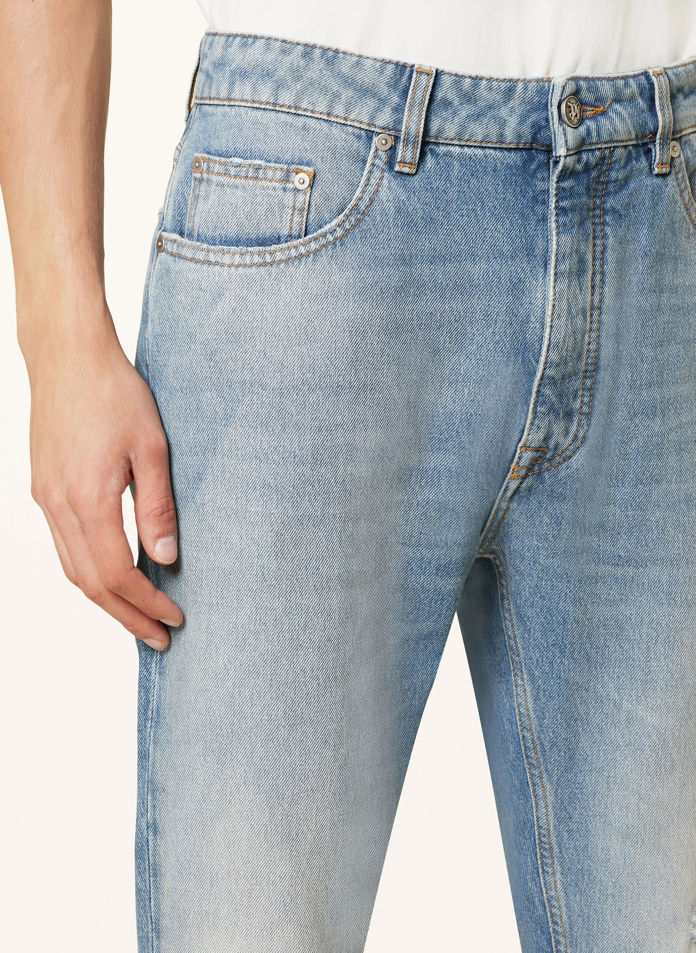 Palm Angels Destroyed Jeans Regular Fit