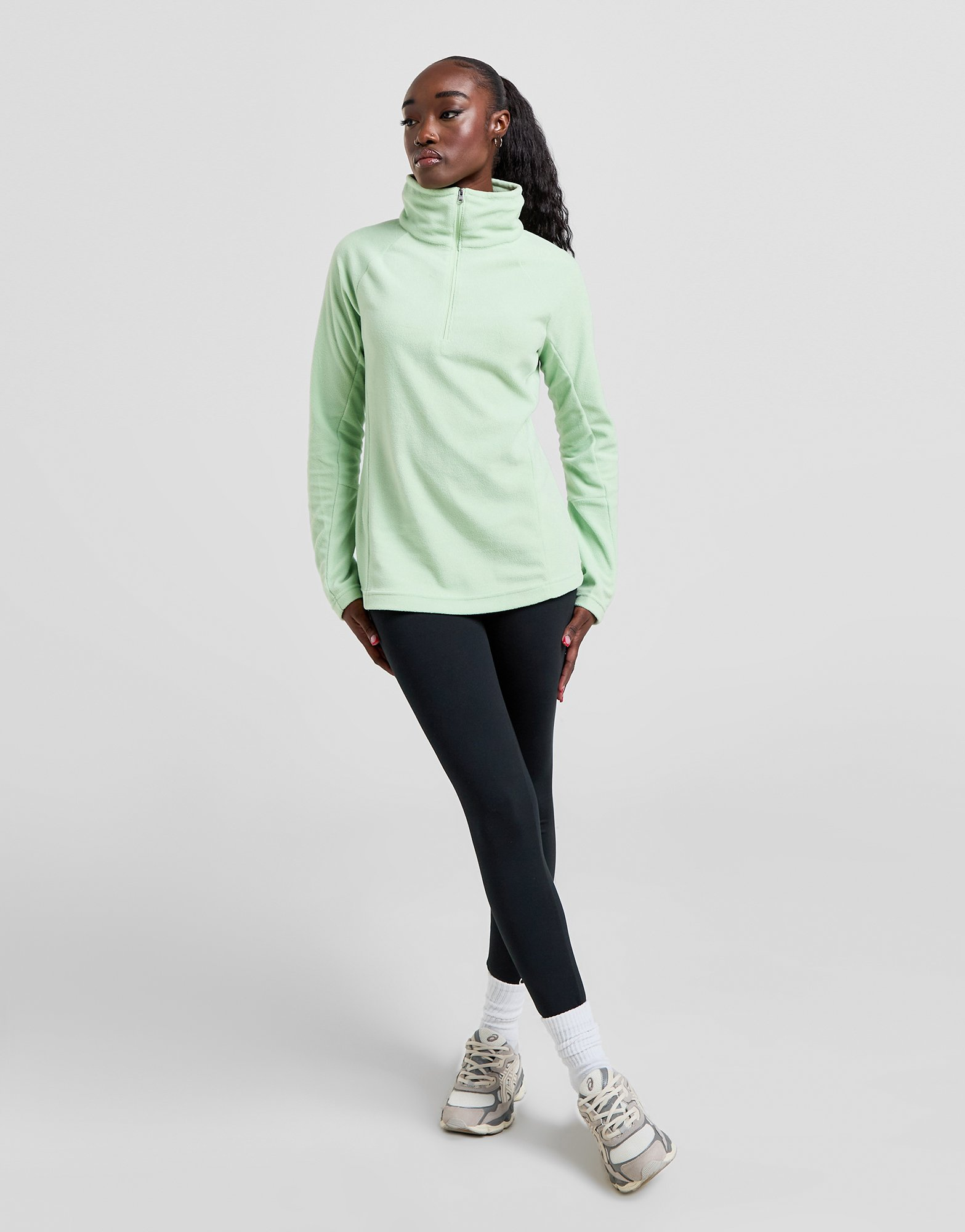 Columbia Haut Glacial Polar 1/4 Zippé Femme
