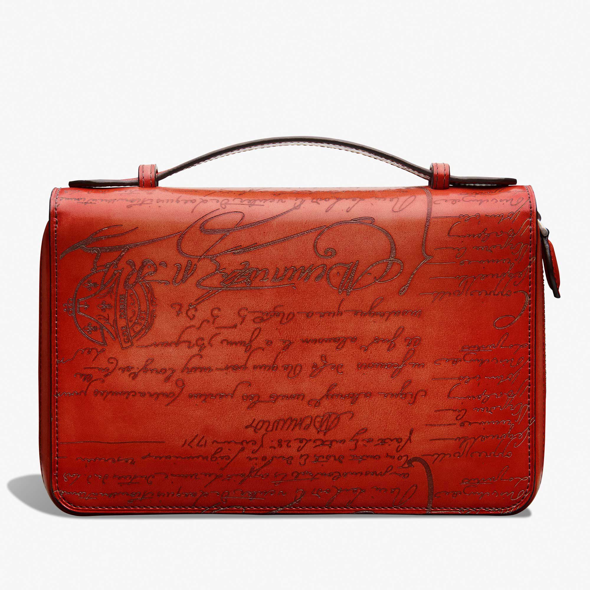 Portefeuille Zippe Itauba Wide En Cuir Scritto