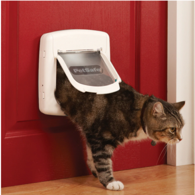 Porte Petsafe Staywell Deluxe magnétique 4 positions