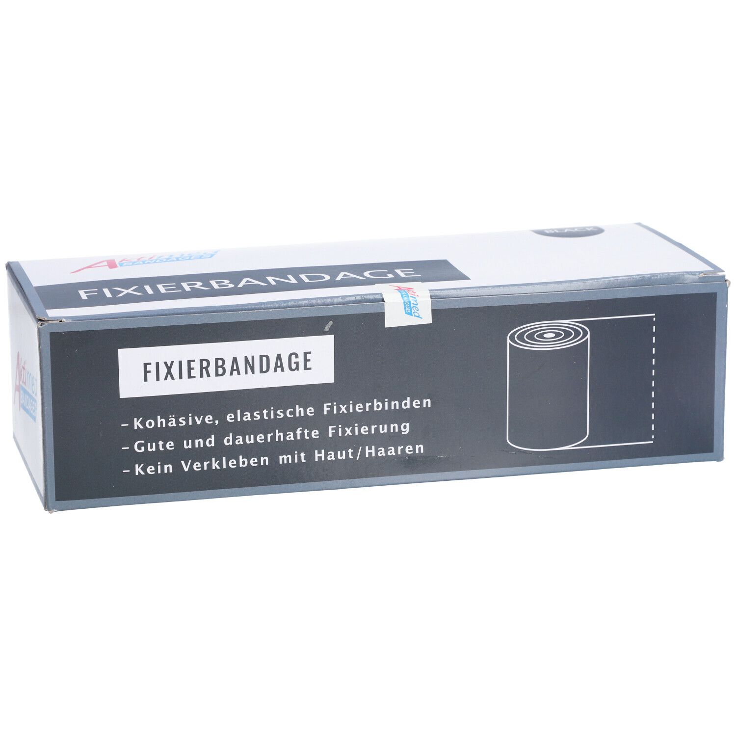 Aktimed Bandage Schwarz 10er Packung