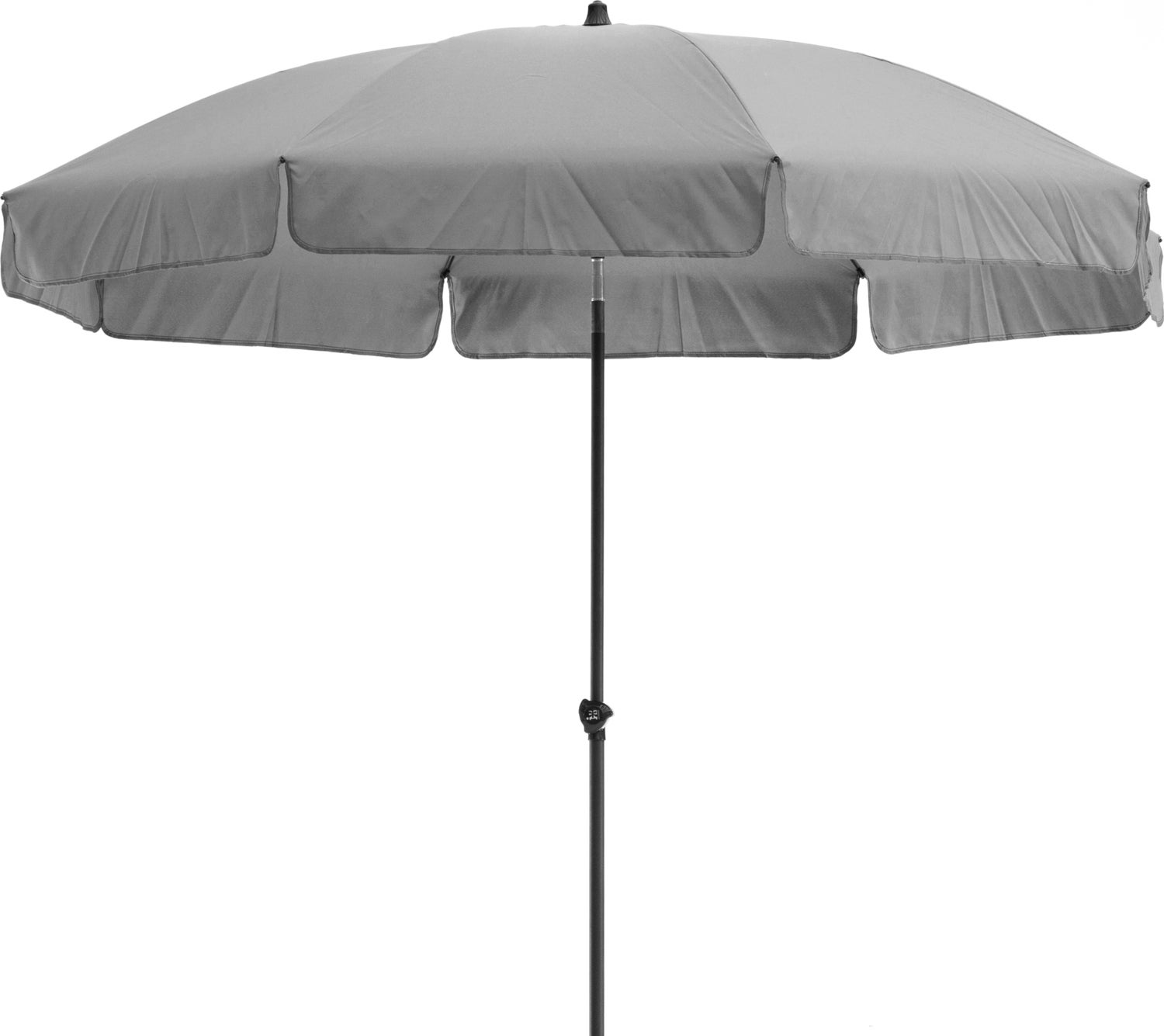 Intratuin parasol Haiti grijs 80+UV D 200 cm
