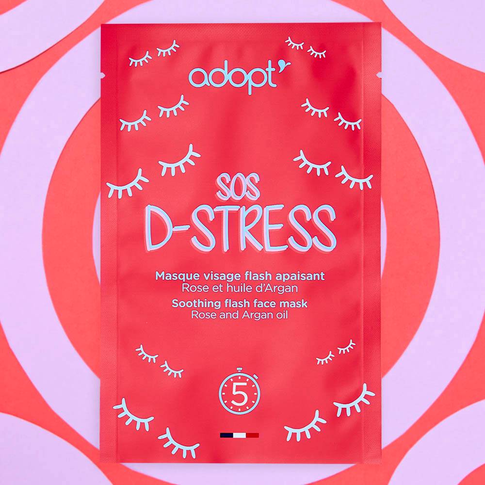 SOS D-stress Masque tissu apaisant