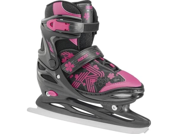 Łyżwy Roces Jokey Ice 3.0 Girl czarno-różowe 450708 00002 26-29