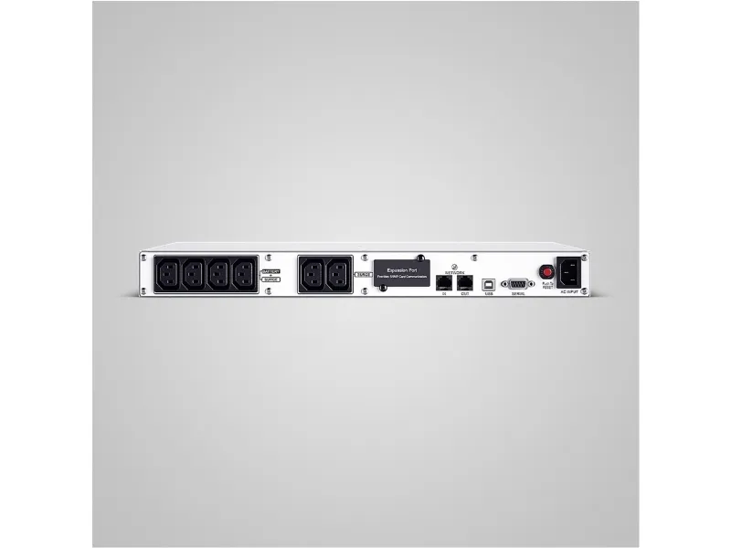 CyberPower Office Rackmount Series OR1500ERM1U - UPS (rackversion) - AC 230 V - 900 Watt - 1500 VA - 1-faset - Ethernet, RS-232, USB - output-stikforbindelser: 6 - 1U - sølv