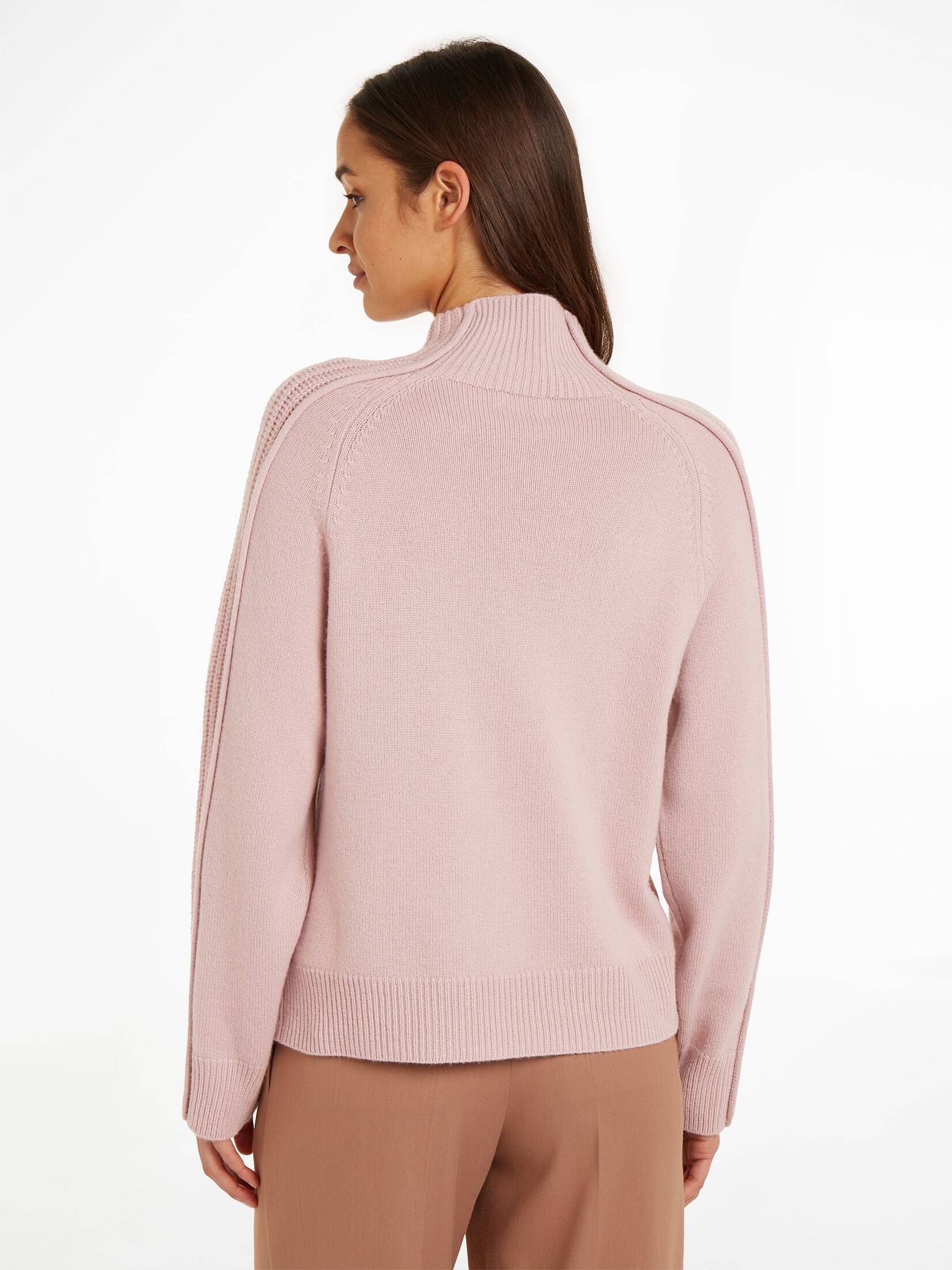 CALVIN KLEIN| Damen Strickpullover aus Wolle