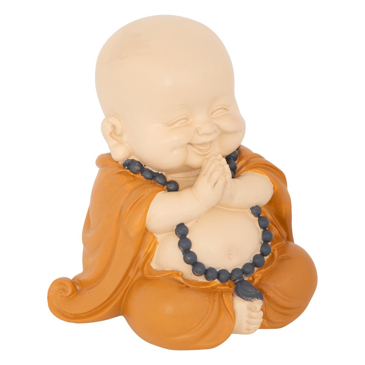 BOUDDHA RESINE BAYA H.16CM