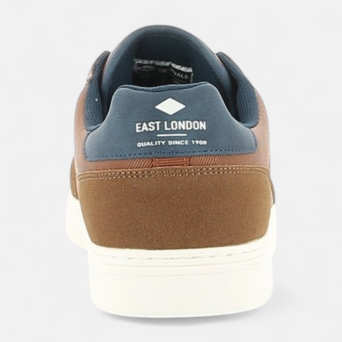 Baskets basses Homme cognac
