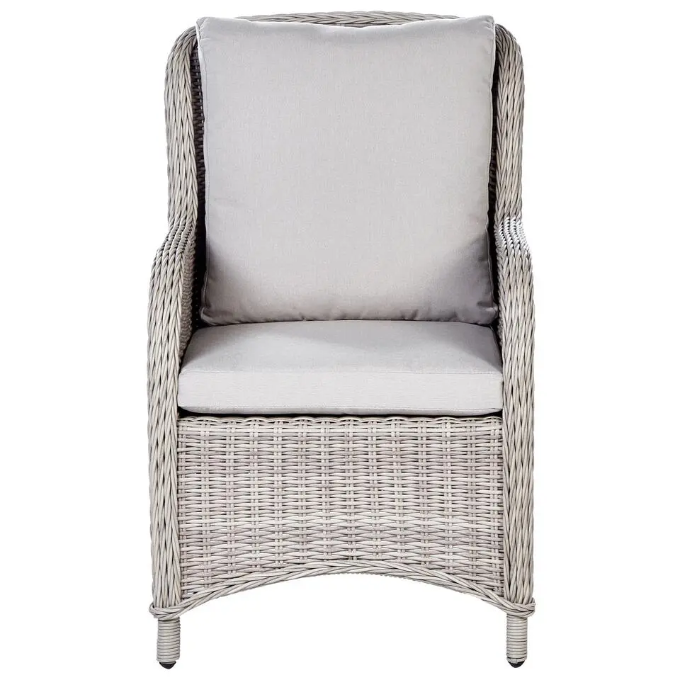 CASCAIS - Tuinstoel set van 2 - Beige - PE rotan