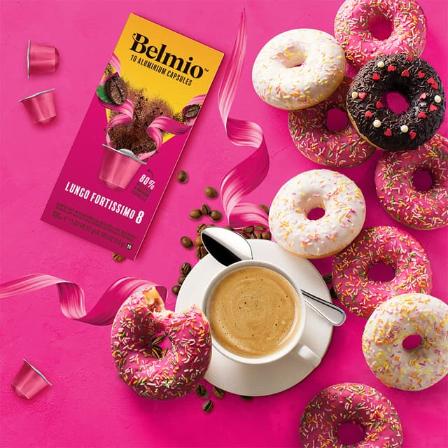 Belmio Lungo Fortissimo kaffekapsler til Nespresso (10 stk.)