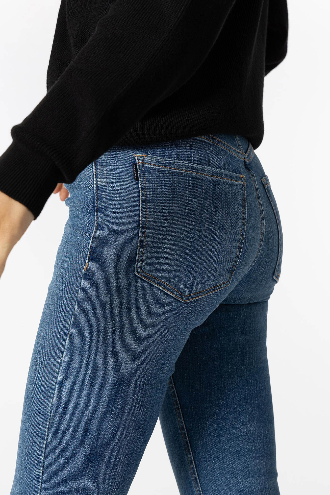 Calça jeans Zoe Flare de cintura alta