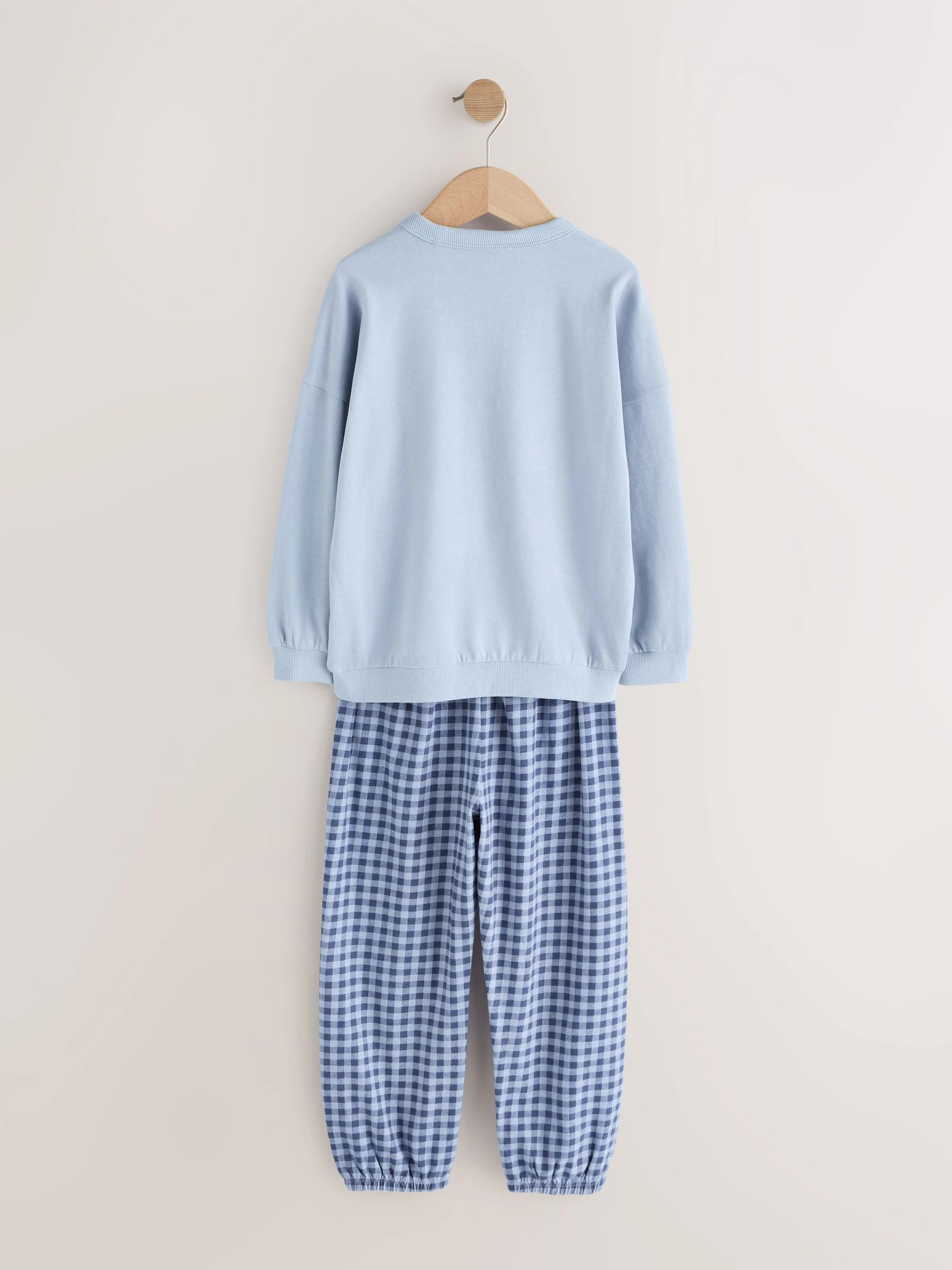 Blue/Ecru Cosmic - Verpakking van 2 pyjama's met joggingbroek (3 - 16 jr)