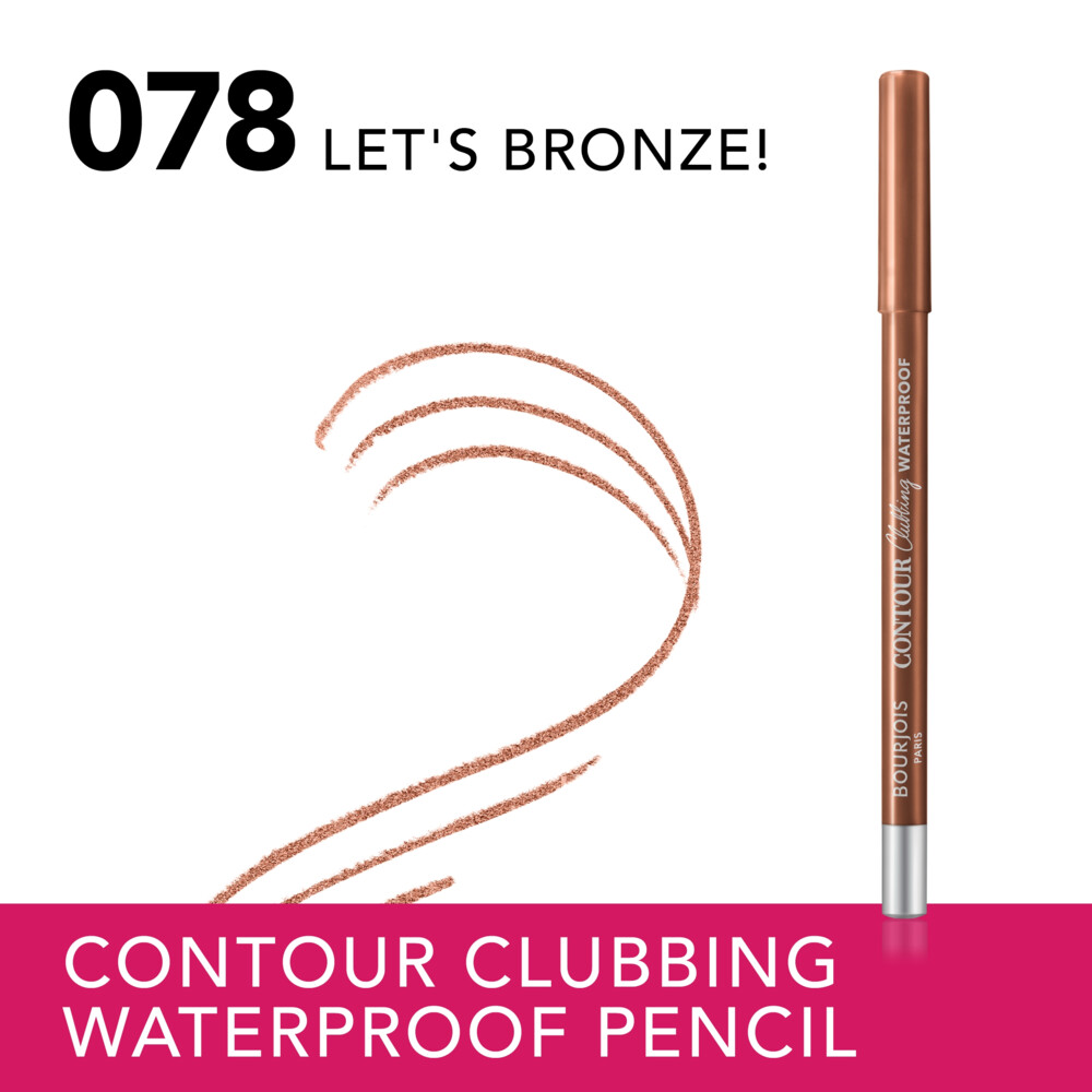 Bourjois Contour Clubbing Waterproof Oogpotlood Let's Bronze 781.2 gr