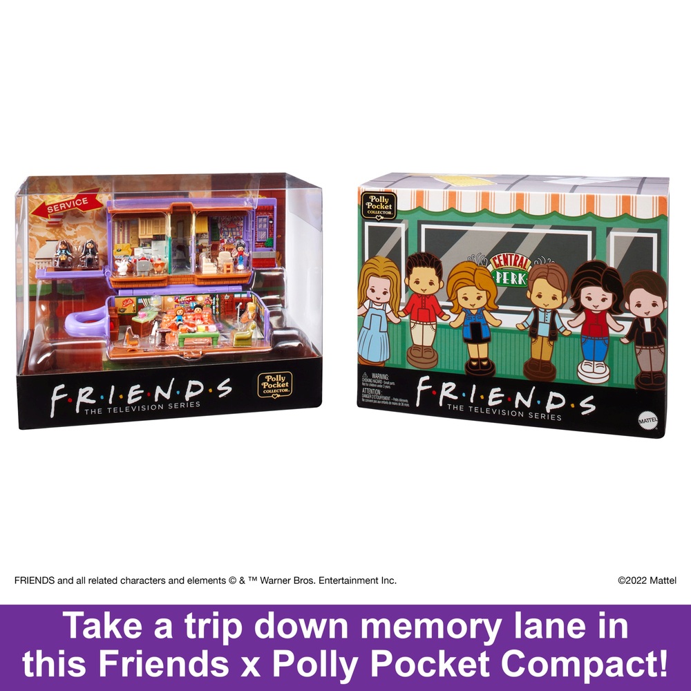 Polly Pocket Friends TV-Sammler Central Perk Kompakt