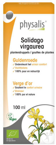 Physalis Solidago Virgaurea Gouttes De Plantes Bio 100ml