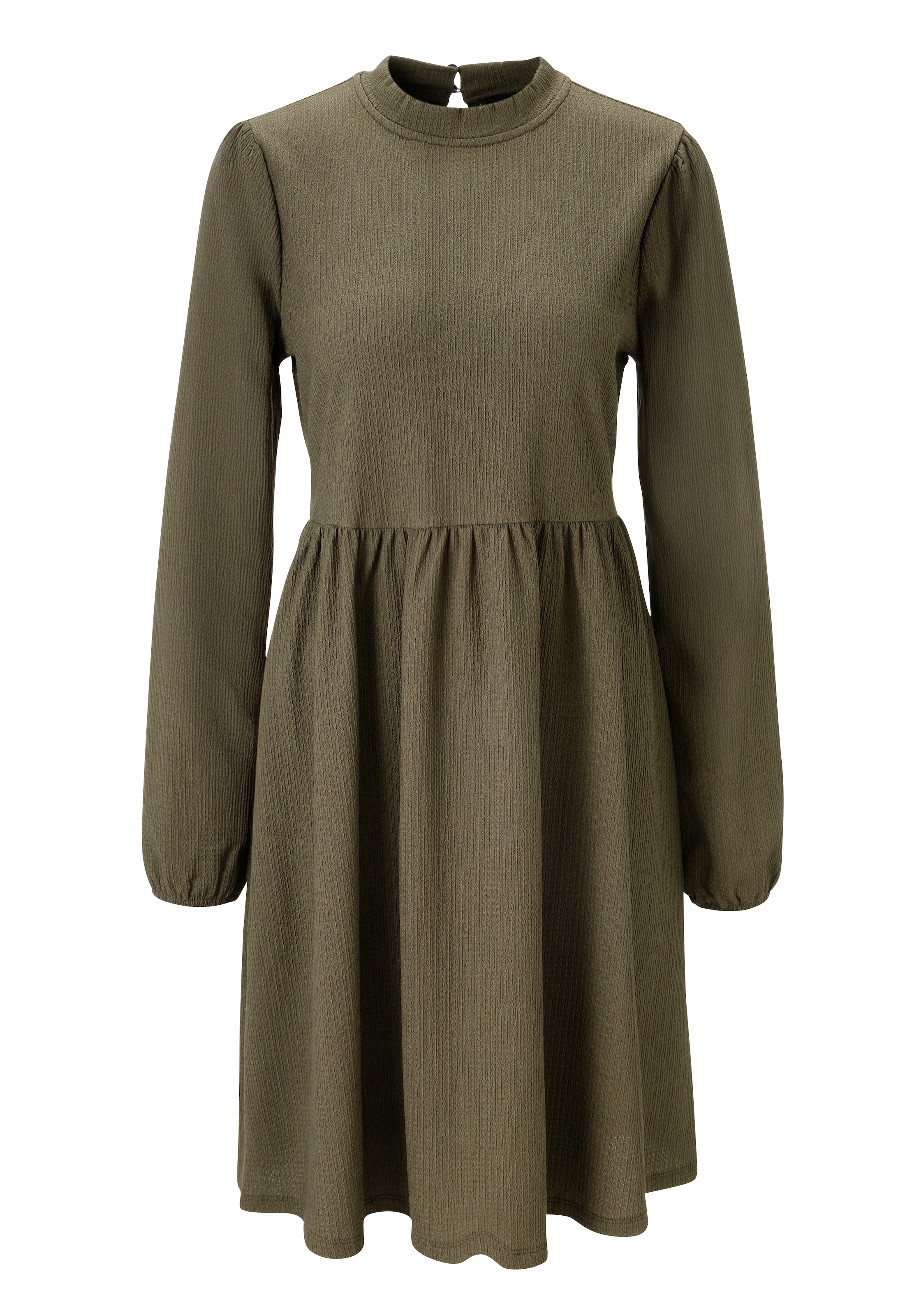 Aniston CASUAL Jerseykleid aus strukturierter, elastischer Crepé-Qualität - NEUE KOLLEKTION