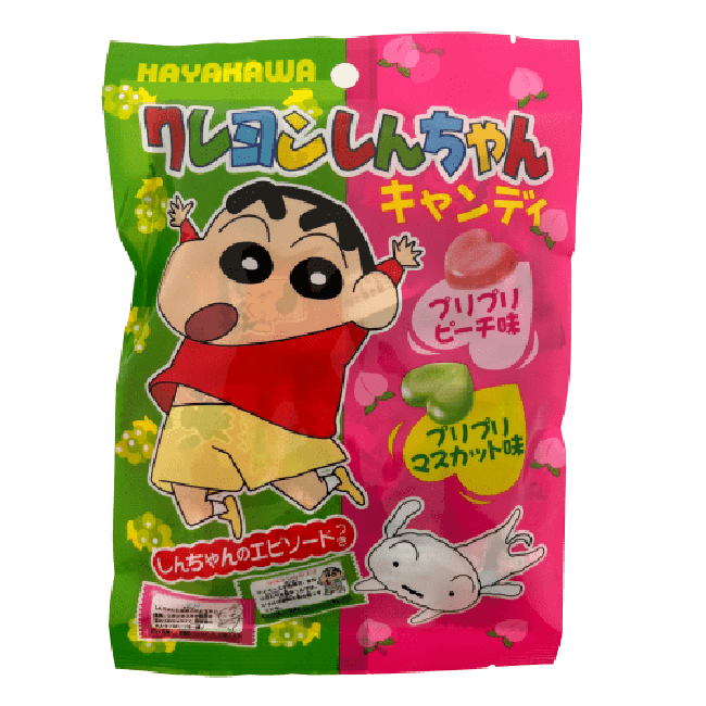 Hayakawa Crayon Shin-Chan Perzik Snoep 80g