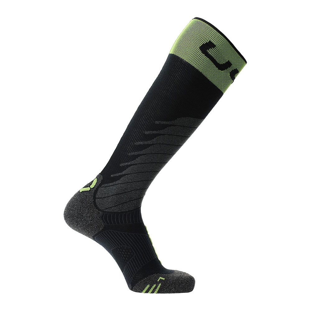 Uyn ONE - Chaussettes Homme black/lime