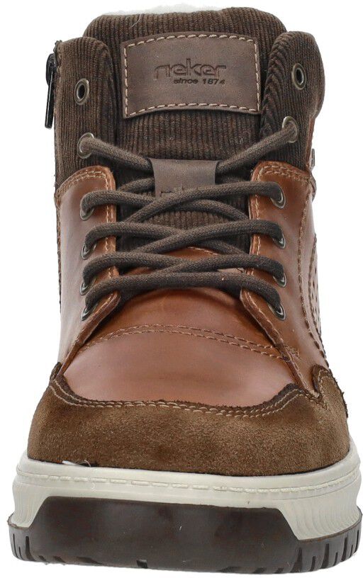 Rieker Veterschoenen Hoog cognac
