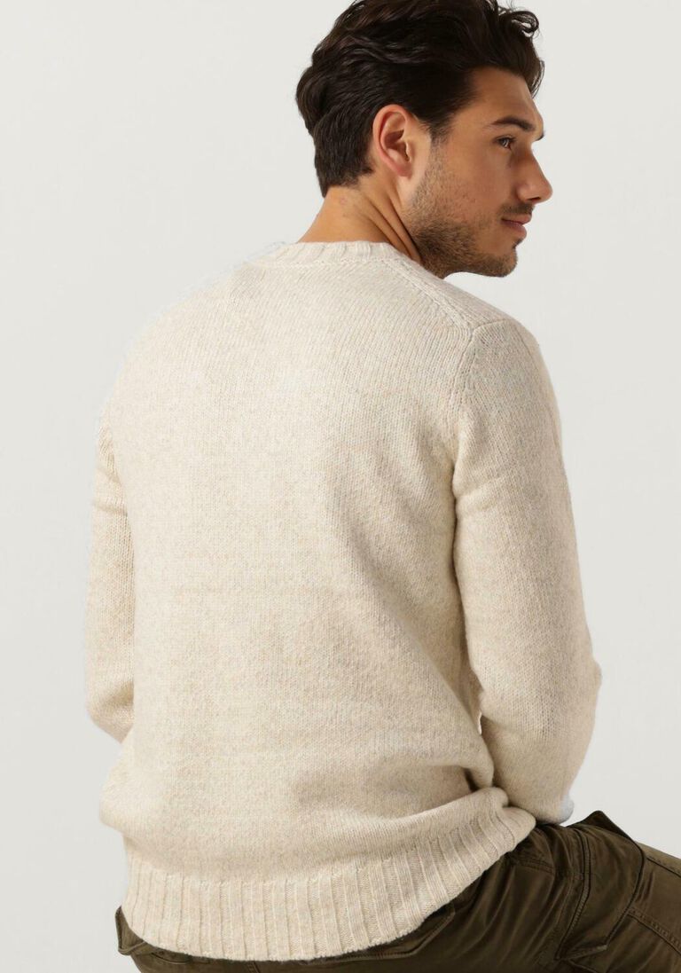 DSTREZZED witte dstrezzed trui per crew neck