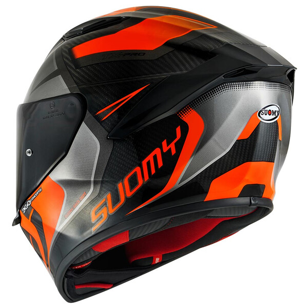 Suomy - Casque TX-Pro Advance Noir / Orange fluo