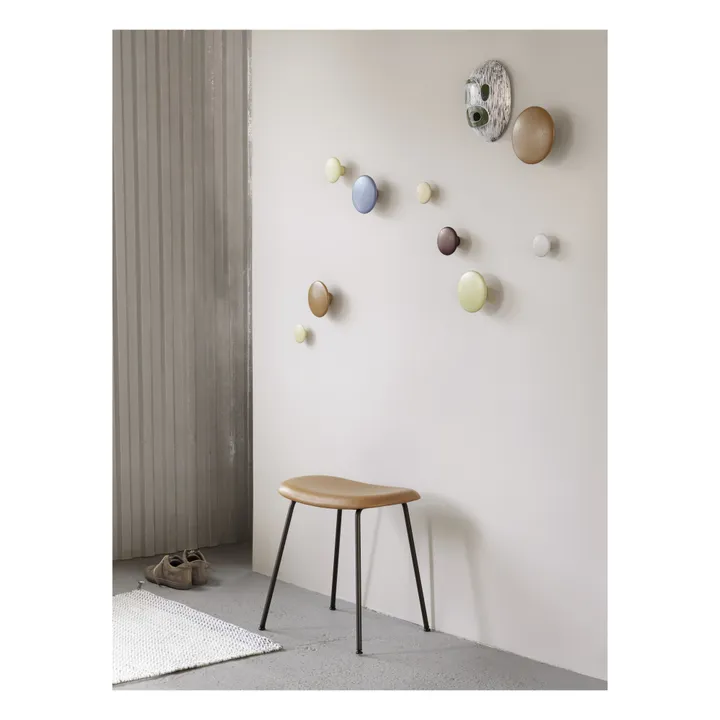 Muuto Patères en laiton The Dots - Set de 5 | Doré