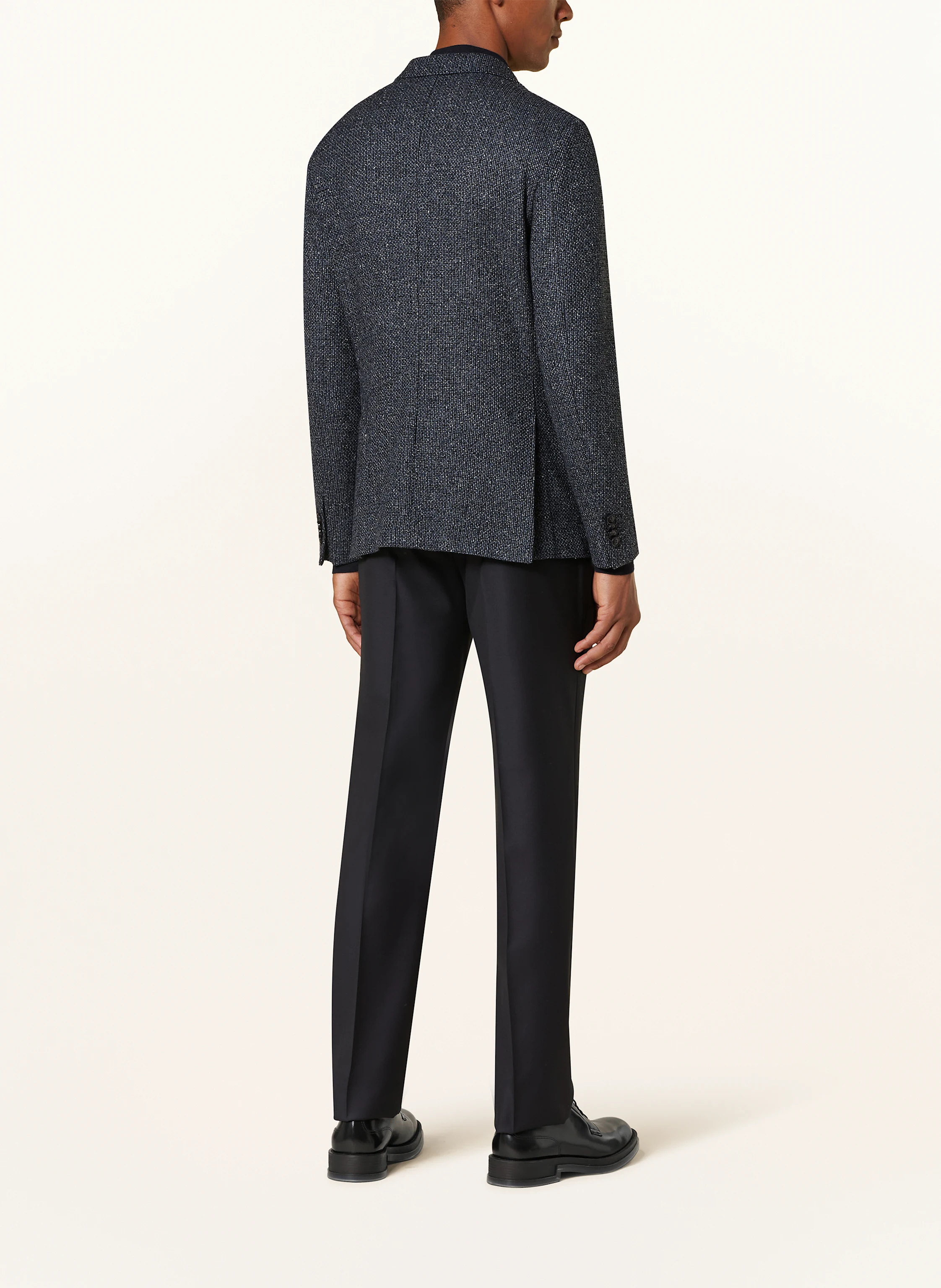 ZEGNA Tweed-Sakko Extra Slim Fit mit Seide