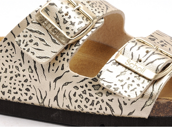 Scholl mules et sabots plats femme josephine 30753 beige