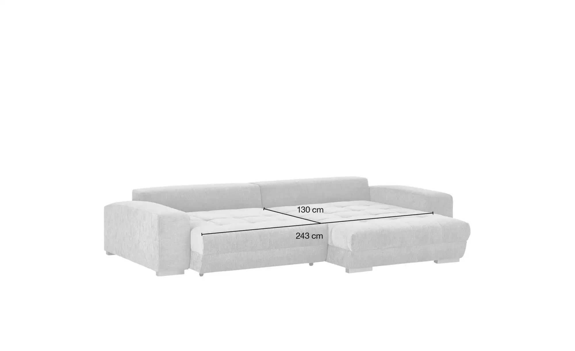 bobb Ecksofa mit Schlaffunktion  Caro