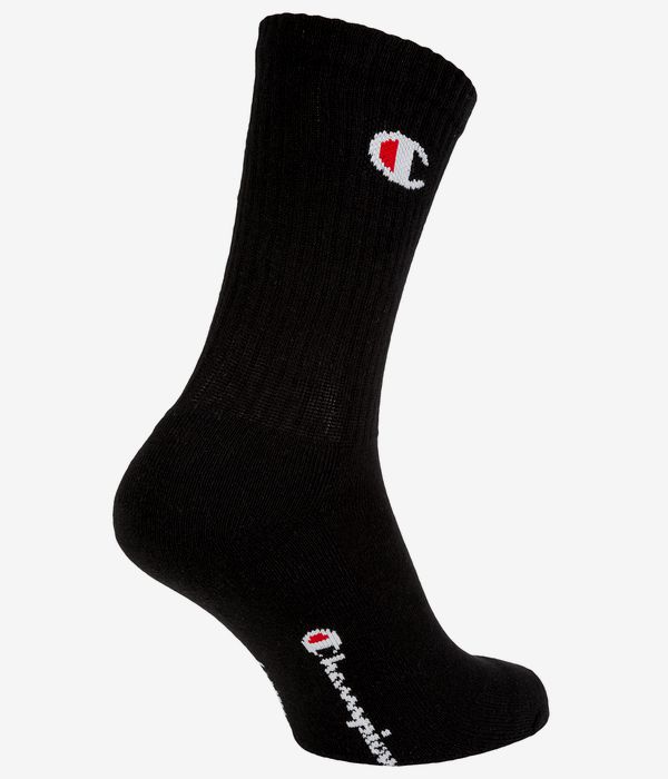 Champion Crew Socken EU 43-46 (black) 3er Pack