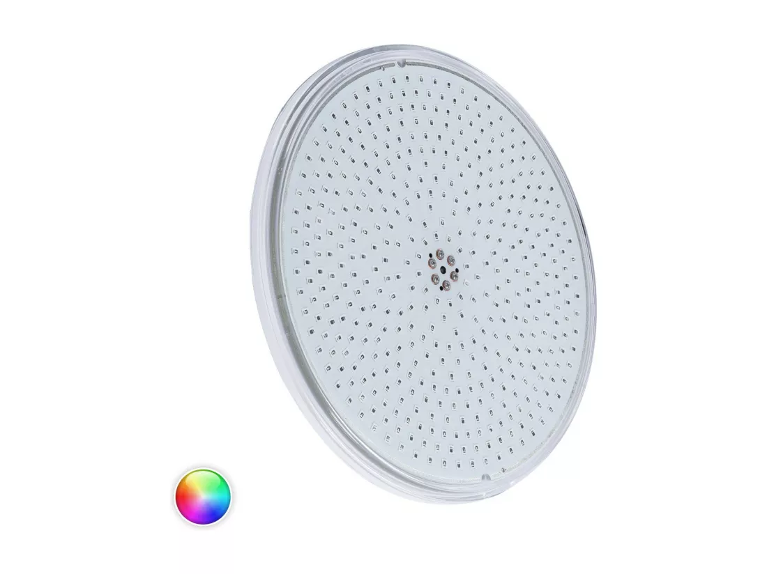 Ampoule LED Piscine Slim Submersible PAR56 RGB 12V AC 35W IP68 RGB