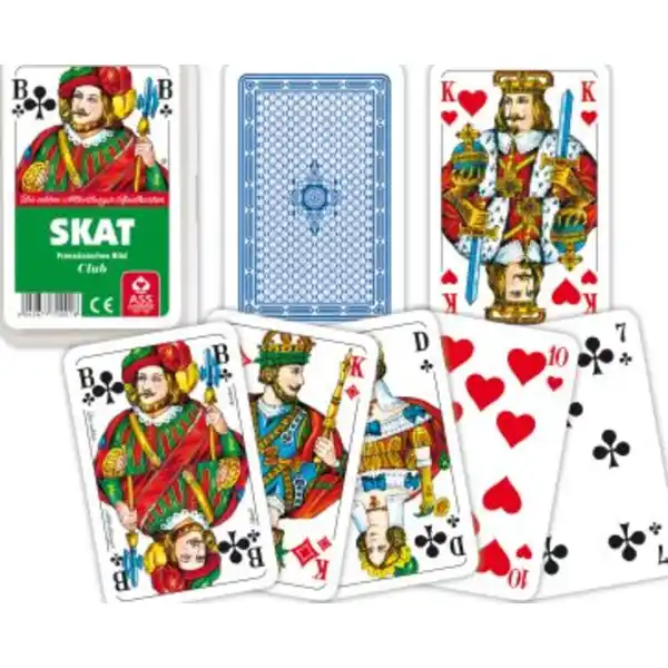 Skat Spielkarten - französisches Bild