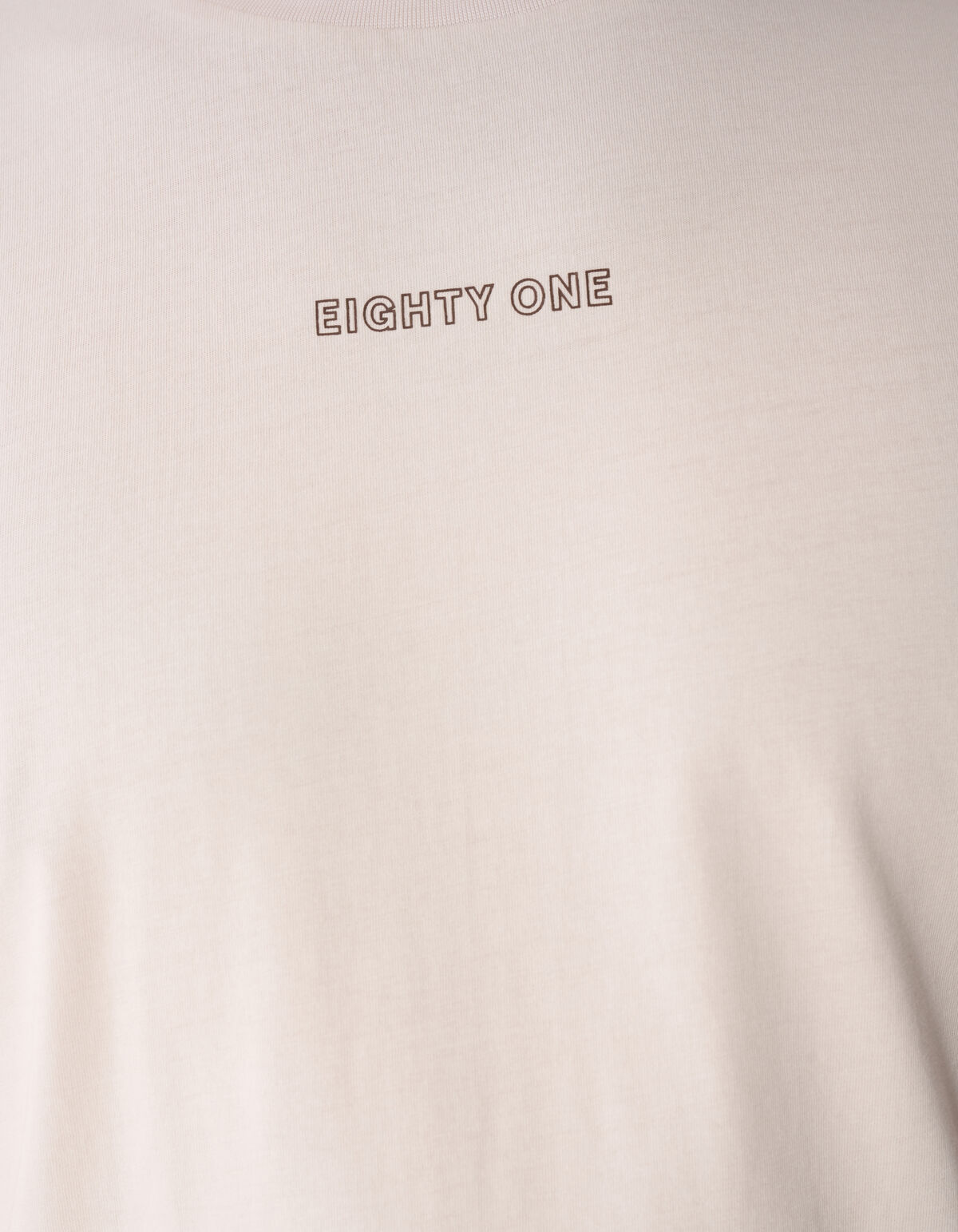 Eighty One T-shirt Zand
