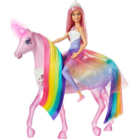 Barbie Dreamtopia Magical Lights enhjørning