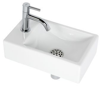 Plieger Austin fonteinset compleet 37x23cm links wit