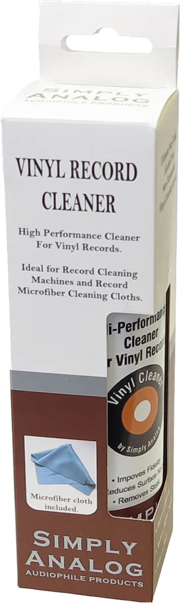 Simply Analog Vinyl Record Cleaner Produits d'entretien vinyles