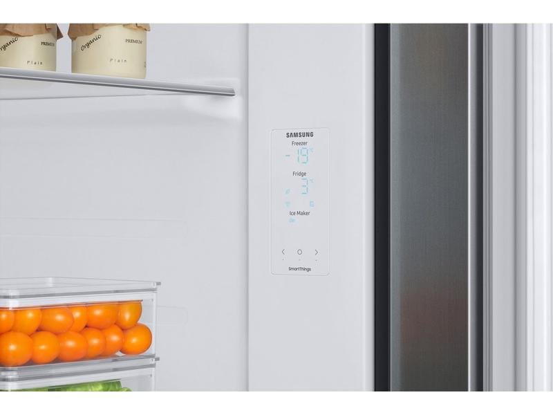 Samsung Foodcenter RS68CG852ES9WS Silber Side by Side Kühlgerät mit Wasser- und Eisspender