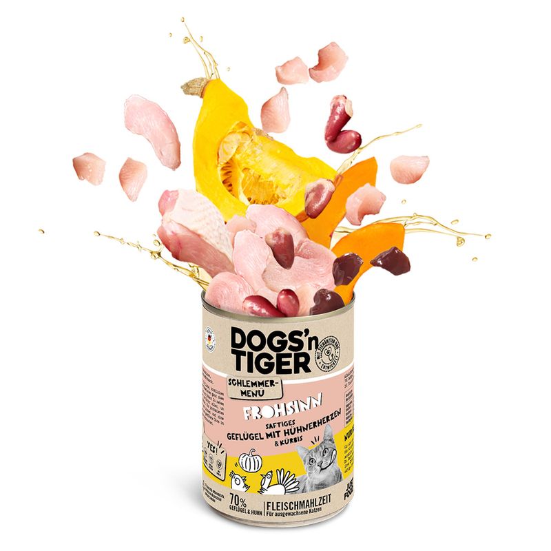 Lot Dogs'n Tiger Menu gourmet 12 x 400 g