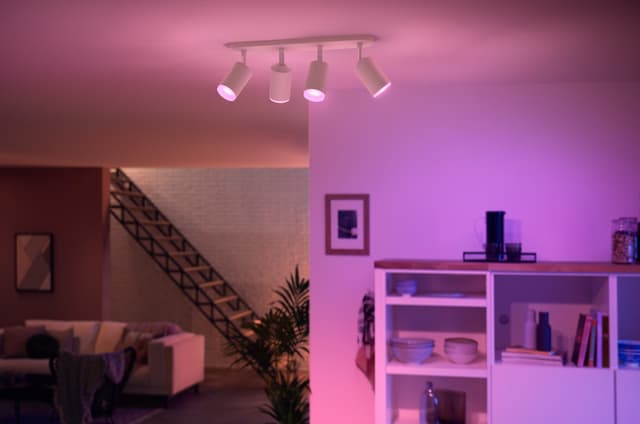 Philips Hue Fugato spotlyset 4x5,7W 230V (hvid)