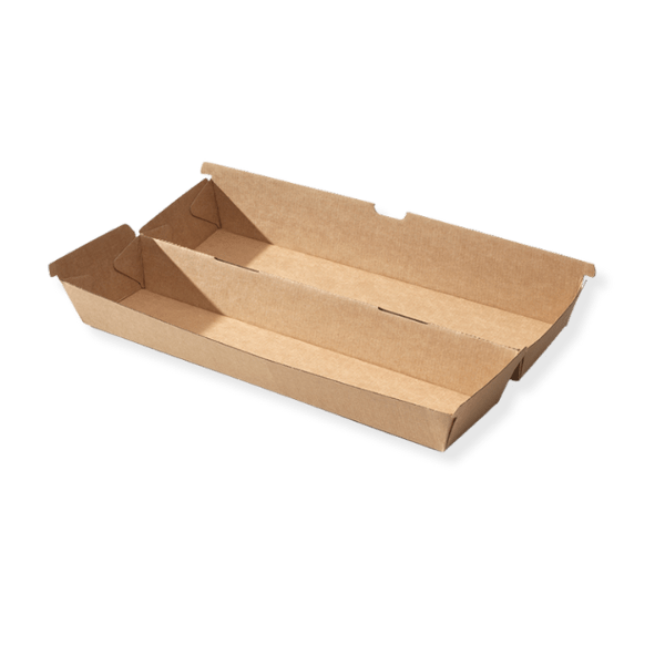 Baquette box kraft 30x6,5x8cm