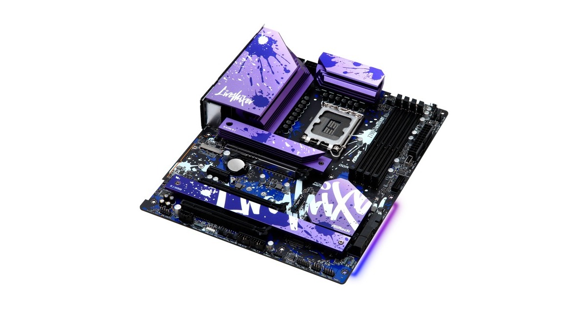 ASRockZ790 LIVE MIXER socket 1700 moederbord  (RAID, 2.5Gb-LAN, Sound, ATX)