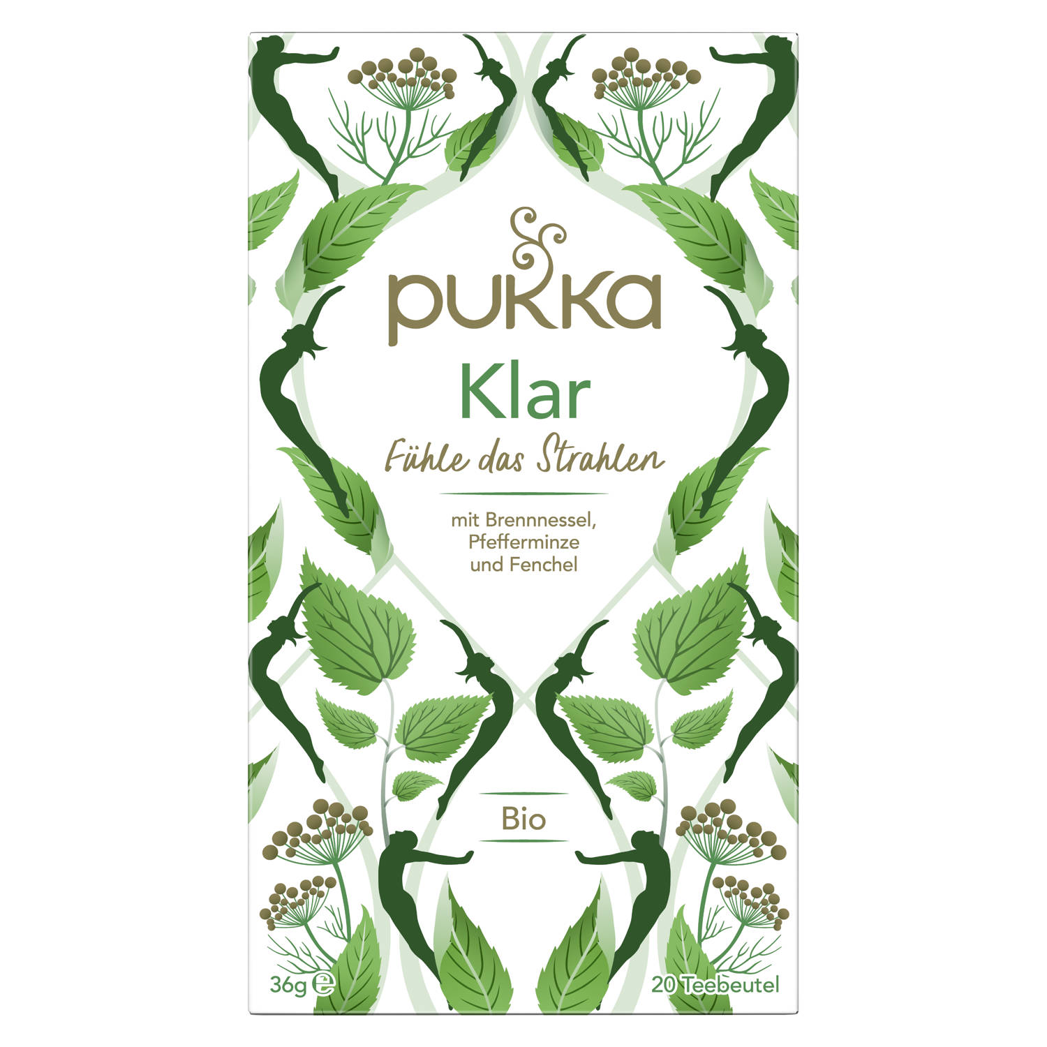 PUKKA Klar Tee<br>20 Stück, Beutel, TEES, Bio