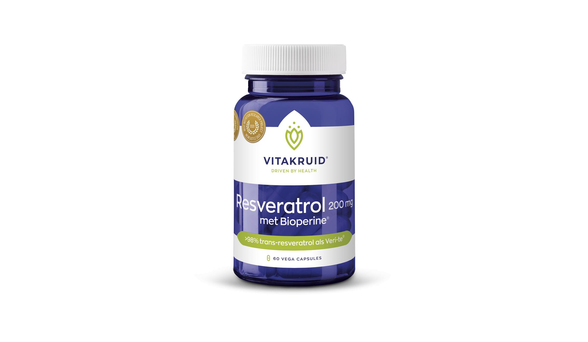 Resveratrol 200 mg met Bioperine®