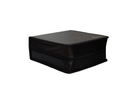 MediaRange CD-Tasche 300 Disc Schwarze Kunstledertasche für 300 CDs