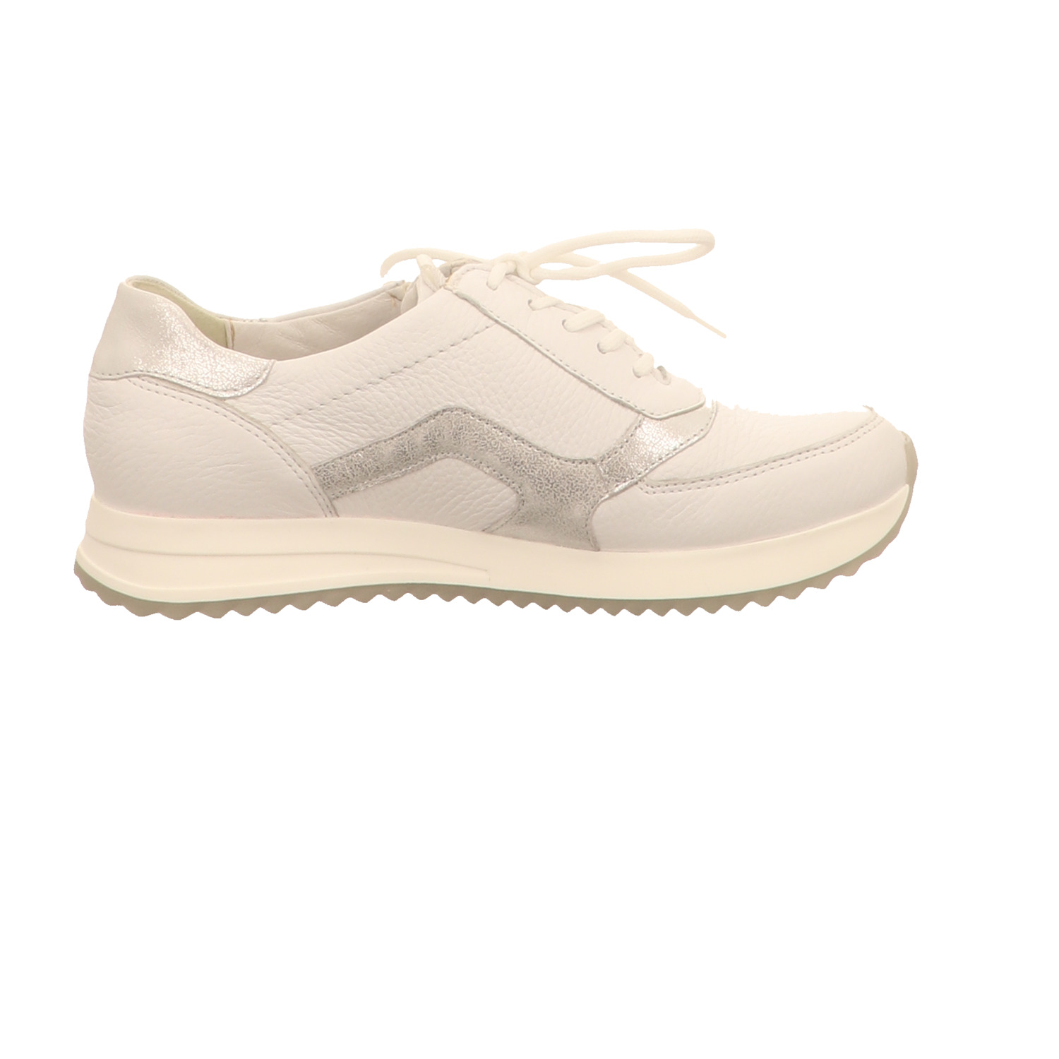 Waldläufer Sneaker weiss/weiss kombi