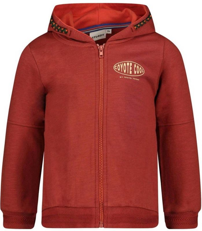 Sturdy - Chasing Trails - Vest - Donker Oranje