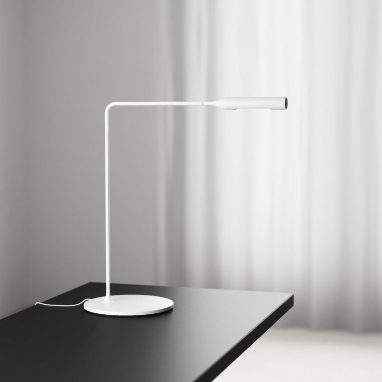 Lumina Flo Desk bureaulamp LED 2700K geborsteld nikkel