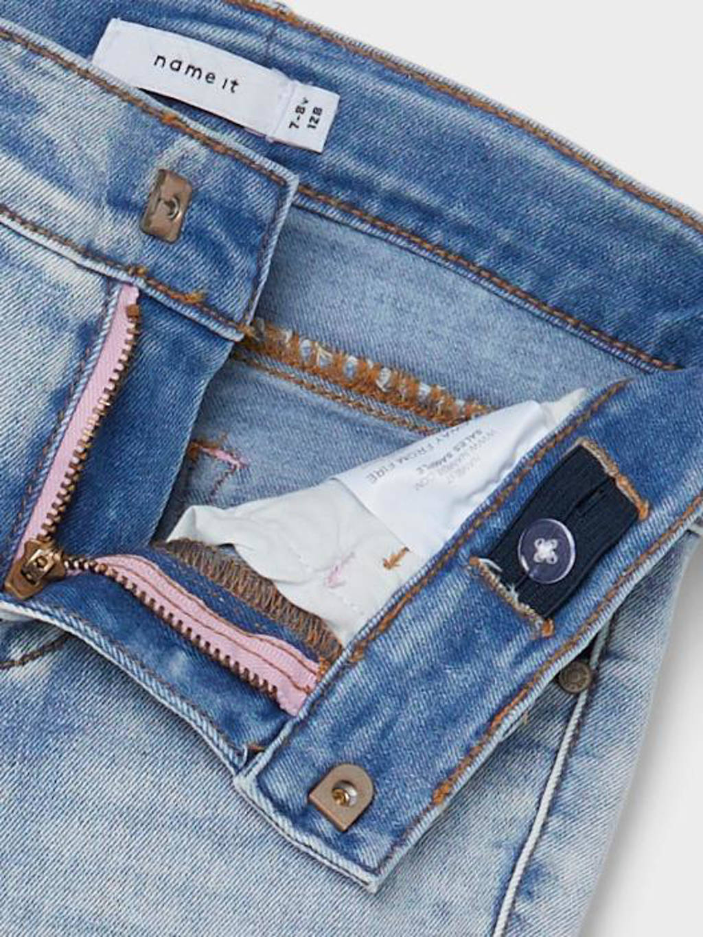 NAME IT skinny jeans NKFPOLLY light blue denim