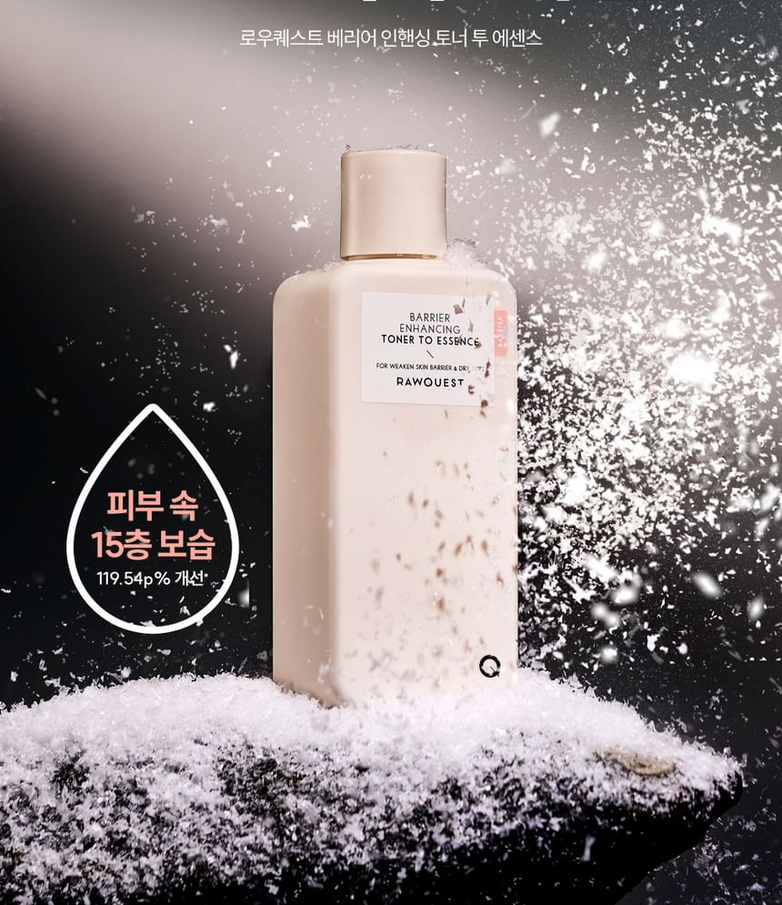 RAWQUEST - Barrièreversterkende toner tot essentie